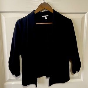 Maurices Fitted Work Jacket-Black, Size: L